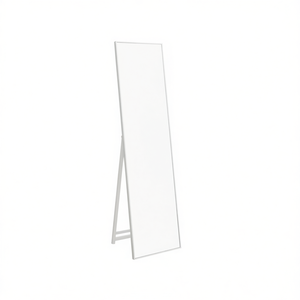 Specchio a Figura Intera Senza Cornice, Design Minimalista in Vetro per Uso Domestico - Product Image 1