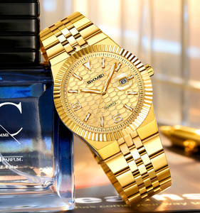 Montre à quartz SKMEI <span class=keywords><strong>de</strong></span> luxe avec date automatique et jour <span class=keywords><strong>de</strong></span> <span class=keywords><strong>la</strong></span> semaine, bracelet en acier inoxydable personnalisé, cadran <span class=keywords><strong>de</strong></span> 40 mm, mode Reloj Para Hombre - Product Image 3