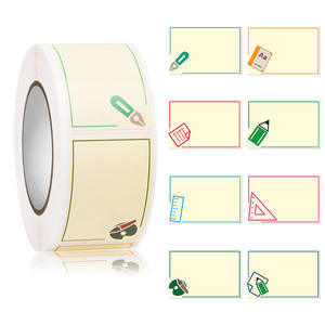 Ottimo per la scuola dei bambini e per i dipendenti è un pacchetto di adesivi/badge/etichette con targhette adesive "ciao il mio nome" - Product Image 3