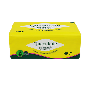 Ménage 100% pâte de bois vierge 4 plis épaissie mouchoirs en vrac gros échantillons gratuits fournis - Product Image 3