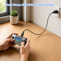 Câble de chargeur USB 1,2 m (3,9 pieds) avec gaine en PVC pour console Nintendo Game Boy Micro