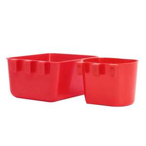 Jaula colgante <span class=keywords><strong>para</strong></span> pájaros, <span class=keywords><strong>comederos</strong></span> <span class=keywords><strong>para</strong></span> aves <span class=keywords><strong>y</strong></span> bebedero de agua <span class=keywords><strong>para</strong></span> palomas, <span class=keywords><strong>gallos</strong></span>, otros animales avícolas - Product Image 4