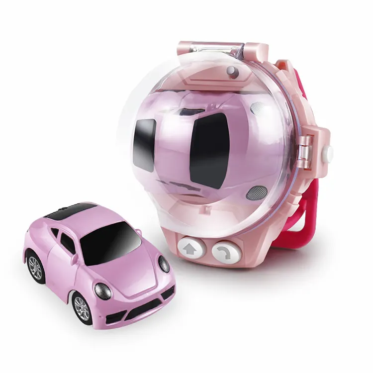 Sıcak satış Mini alaşım araba cep yarışçı izle uzaktan kumanda araba oyuncak yerçekimi sensörü USB yeniden şarj edilebilir izle küçük RC araba