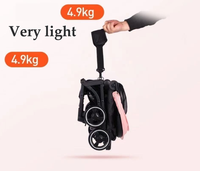Poussette légère pour bébé avec système de voyage/landau compact pour bébé/poussette 2 en 1 pour bébé