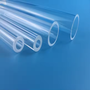 Труба из боросиликатного стекла <span class=keywords><strong>Pyrex</strong></span> 21 см прозрачная кварцевая трубка для курения и промышленных высокотемпературных применений - Product Image 4