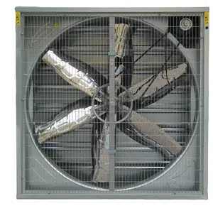 Marteau d'échappement mural serre lourde pouces grand ventilateur multi 1270mm pour volaille Ce ventilateurs à flux axial AC en acier inoxydable 6 pièces