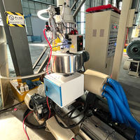 Machine principale de coextrusion de film soufflé monocouche avec anneau d'air et vis, pour la production de films