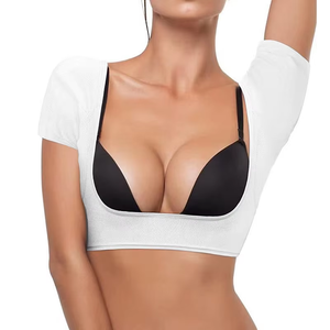 Chaleco reutilizable para mujer contra el sudor en las axilas, camiseta con almohadillas a prueba de sudor, ropa interior antisudor para mujer y niña, camiseta de manga corta para axilas - Product Image 4