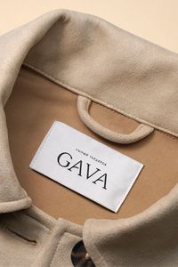 High-end custom-designed clothing labels with free design and special textured fabric <b>backing</b> - Product Image 1