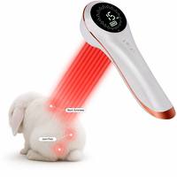 16-Dioden Kaltlaser-Therapiegerät für Tierwundheilung 808nm Nahinfrarot Veterinär-Rotlichtlaser-Ausrüstung