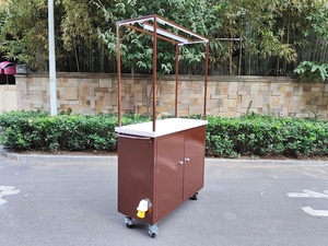 Carrito <span class=keywords><strong>de</strong></span> Comida Móvil ETODEVICE, Carrito <span class=keywords><strong>de</strong></span> Café con Color Personalizado - Product Image 4
