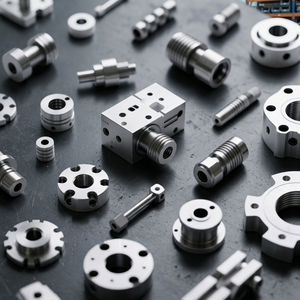 Pièces en alliage d'aluminium CNC sur mesure Fraisage CNC de précision Composants en aluminium OEM pour équipement de machines et industrie - Product Image 5