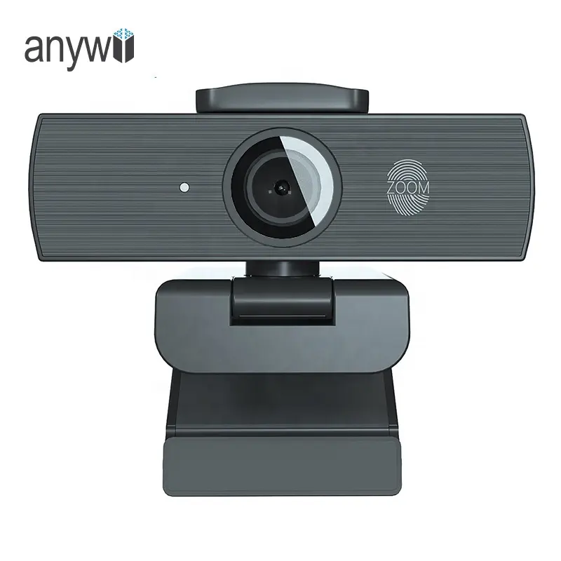 Anywii uhd 4k usb webcam with privacy cover built-in noise cancelling 8x digital zoom webcam for video call Autofocus web camara
