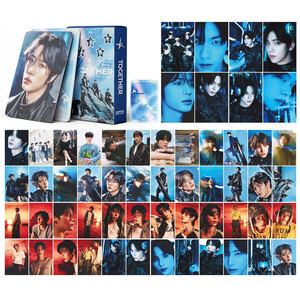 Lot de 55 photocartes Kpop Lomo en gros – Cartes photo et autocollants STRAY KIDS Karma ROSE – Cartes Lomo Kpop de groupes populaires - Product Image 5