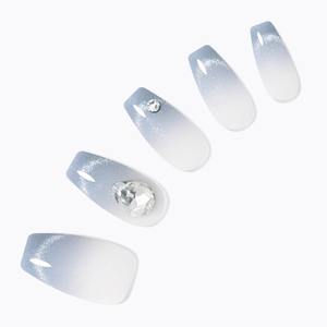 Dessing Diva Bless Artificial Coffin Nails Elegantes uñas en forma de ataúd - Product Image 1