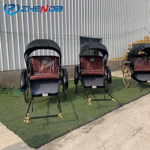 Venta Directa de Fábrica: Rickshaw Clásico Convertible con Asiento Blando, el Más Vendido para Turismo Navideño - Product Image 3