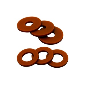 <span class=keywords><strong>Rondelle</strong></span> ronde isolante en nylon 66 10kV pour panneaux électriques avec indice de flamme V-0 UL94, <span class=keywords><strong>rondelle</strong></span> ronde en plastique - Product Image 3