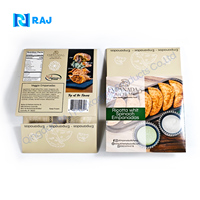 Emballage alimentaire kraft jetable personnalisé logo imprimé à emporter pour le pâturage à chaud boîte de traiteur restaurant pour traiteur