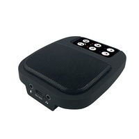 VOXFULL RCU03 Haut-parleur de conférence portable à 360 degrés avec microphone omnidirectionnel pour le bureau à domicile et les réunions en ligne