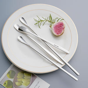 ช้อนผสมสแตนเลส 304 ขัดเงา ด้ามยาว สำหรับกา<span class=keywords><strong>แฟ</strong></span> <span class=keywords><strong>ชา</strong></span>นม บาร์ และค็อกเทล ขายส่ง - Product Image 1