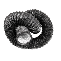 Conduite d'évacuation industrielle pour cuisine, flexible en PVC et feuille d'aluminium, pour systèmes CVC, solution de conception graphique économe en énergie