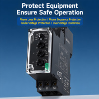 Expédition rapide Hlgk RM22TG20 24~250VAC 8A 2 C/O Module Relais de puissance triphasé avec protection scellée Utilisation industrielle
