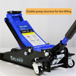 Cric hydraulique de levage de sol pour changement de pneus de voiture, SUV compact, berline 2.5T, ultra-plat horizontal en acier inoxydable - Product Image 5