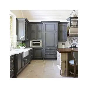 Mobili da cucina e accessori moderno e minimalista elegante piccolo armadio da cucina personalizzato con lavandino