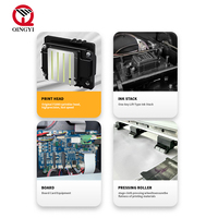 Impresora de Etiquetas y Pancartas de Vinilo con Tinta Eco Solvente para Impresión Multicolor en Lienzo, Cabezales de Impresión XP600 I3200