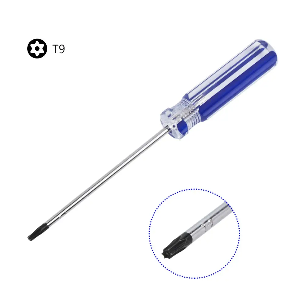 DIY Opening Tool Security Magnetic Precision T9 TR9 Torx Security Screwdriver For PlayStation PS3 PS4