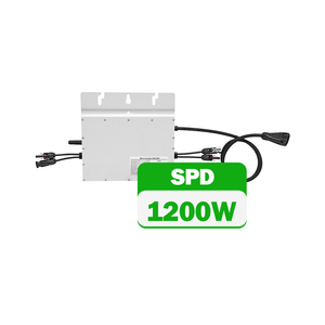 <span class=keywords><strong>Microinversor</strong></span> Solar de 1200W, 230V, 50Hz, sistema fotovoltaico doméstico, 16 ~ 60V, VDE, IP67, aplicación inteligente monofásica, <span class=keywords><strong>microinversor</strong></span> Plug & Play para - Product Image 1