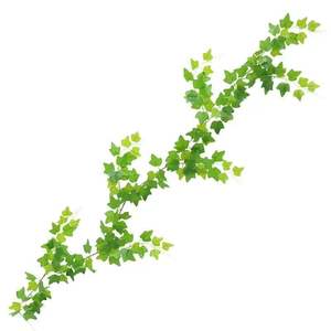 พืชเทียมแขวนผนังไอวี่ทำด้วยมือสำหรับตกแต่งบ้านและสำนักงานในร่มตกแต่งเทศกาลคริสต์มาสและวันแม่ - Product Image 5