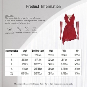Womens Ballroom Dance Practice Clothes Lyrical Dance Dress Gloves Dancewear Competition Performance Figure Skating Gymnastics - Product Image 6