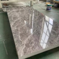 Fournisseur professionnel de plaques de marbre en PVC UV pour projets de grande envergure