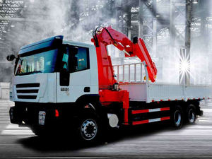 رافعة شاحنة بيك آب 6×4 بحمولة <span class=keywords><strong>12</strong></span> طن طراز SQS300 مع ذراع رافعة مثبتة على الشاسيه لرفع الأوزان - Product Image 2