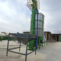 Séchoir à grains automatisé de petite taille pour ferme, capacité de 20 tonnes par jour, pour riz, blé, maïs