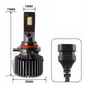ไฟหน้ารถ LED สำหรับ H3 H1 H11 <span class=keywords><strong>H8</strong></span> 48W 7200lm - Product Image 5