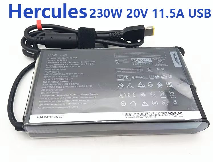 Original Lenovo 20V 11.5A 230W AC Adapter Charger for Y7000P Y900