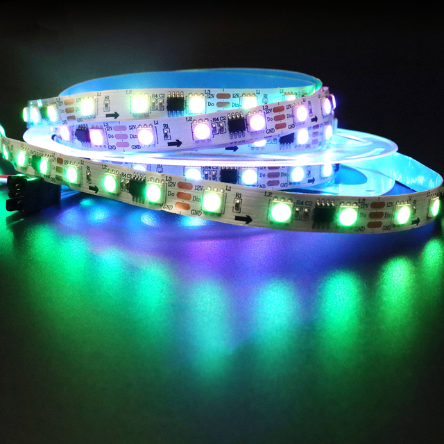 WS2811 60LED 12V Strip Sequential Addressable CE RoHS Certified LED Secuencial 5m LED Light for Landscape Led Sequential Strip