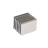 Magnet Blok NdFeB Neodymium Kustom Pabrik N35~N52 Persegi Panjang Magnet Permanen OEM Ukuran & Lapisan