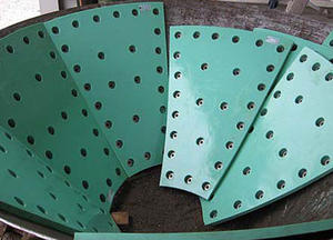 Feuille de revêtement UHMWPE durable et de bonne résistance pour goulotte, trémies, silos, taille/couleur/conception personnalisées - Product Image 3