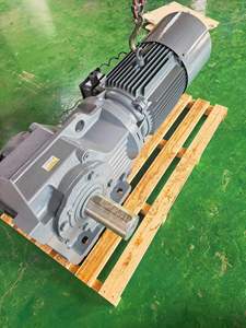 Caja <span class=keywords><strong>de</strong></span> Engranajes <span class=keywords><strong>de</strong></span> Transmisión Helicoidal Hipóide Cónica, Reductor <span class=keywords><strong>de</strong></span> Velocidad para Hoteles, Maquinaria <span class=keywords><strong>de</strong></span> Construcción K67, Relación 5:1, Eje Hueco - Product Image 4