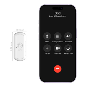 อุปกรณ์ติด<span class=keywords><strong>ตาม</strong></span> <span class=keywords><strong>GPS</strong></span> 2G อุปกรณ์ติด<span class=keywords><strong>ตาม</strong></span> <span class=keywords><strong>GPS</strong></span> สำหรับผู้สูงอายุเครื่องติด<span class=keywords><strong>ตาม</strong></span>ปุ่มขอความช่วยเหลือแบบพกพาไร้สาย - Product Image 1
