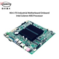 Usine Mini ITX Carte Mère VGA LVDS 6 * Com Processeur Intel Celeron N5095 DDR4 3 Affichage X86 Carte Mini-ITX Industrielle Intégrée