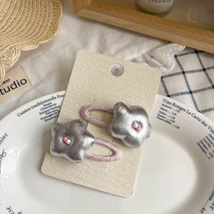 Barrettes en forme de cœur pour femmes, usage quotidien, emballage carton, ensemble d'épingles à cheveux de haute qualité - Product Image 3
