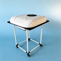 Climatiseur de stationnement pour véhicule RUIDIAITE 12V 24V, ventilateur unique, taille compacte, installation facile, pour camion et fourgonnette