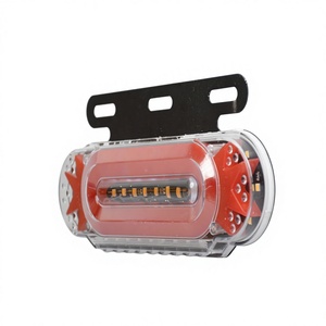 Nouvelle Feuille <span class=keywords><strong>de</strong></span> Signalisation Latérale LED 20cm <span class=keywords><strong>pour</strong></span> Voiture et Camion 12V 24V Rouge Ambre <span class=keywords><strong>Blanc</strong></span> Étanche, Lampe d'Avertissement <span class=keywords><strong>pour</strong></span> <span class=keywords><strong>Remorque</strong></span> <span class=keywords><strong>de</strong></span> Véhicule Commercial - Product Image 2