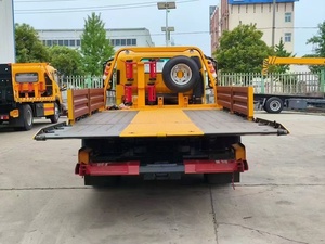 Promotion : Camion <span class=keywords><strong>de</strong></span> remorquage à plateau plat JAC 4x2, Camion <span class=keywords><strong>de</strong></span> remorquage à plateau inclinable hydraulique pour le sauvetage routier urbain et le transport <span class=keywords><strong>de</strong></span> mini-excavatrices - Product Image 4