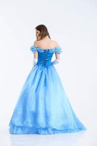 2024 gran oferta personaje de dibujos animados adulto <span class=keywords><strong>disfraz</strong></span> de Halloween cielo azul vestidos largos mujeres Halloween Cosplay disfraces al por mayor - Product Image 6