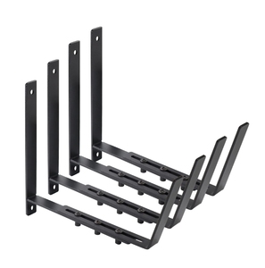 Kotak penanam dinding dapat disesuaikan braket dek pagar tanaman dukungan braket bentuk L paket <span class=keywords><strong>2</strong></span>/4/6 - Product Image 1